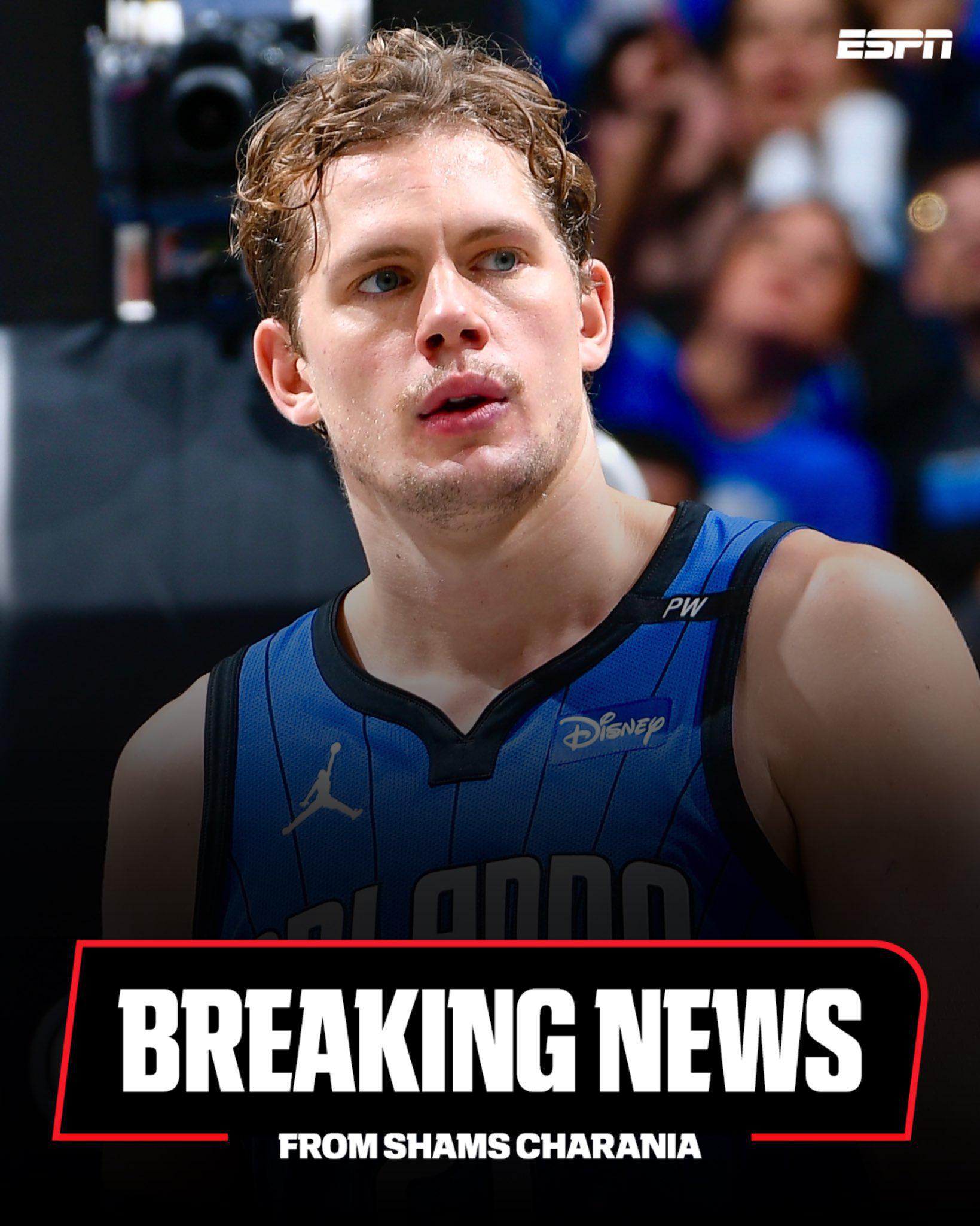 Shams：自由球员大瓦格纳1年500万美元重返魔术